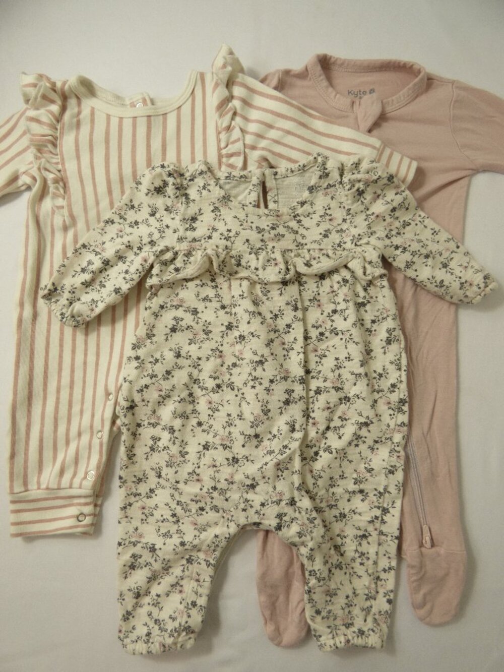 Pehr, Kyte, Baby Gap Baby Pink Romper Bundle, Size 0-3 Months